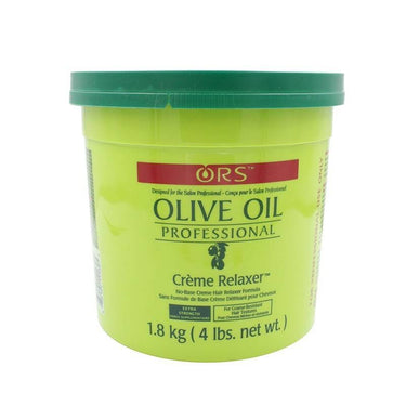 ORS Organic Root Olive Oil Creme Relaxer Ex.Strength (4LB), Sareya Beauty Supply